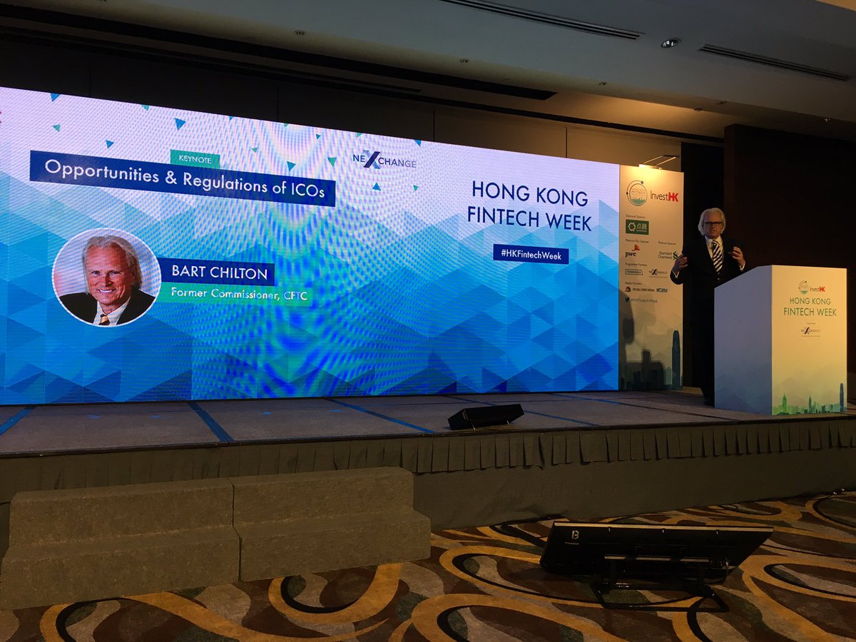 Welcome to the kick off of the exciting HK Fintech week 2017! #investhk #HongKongFintech