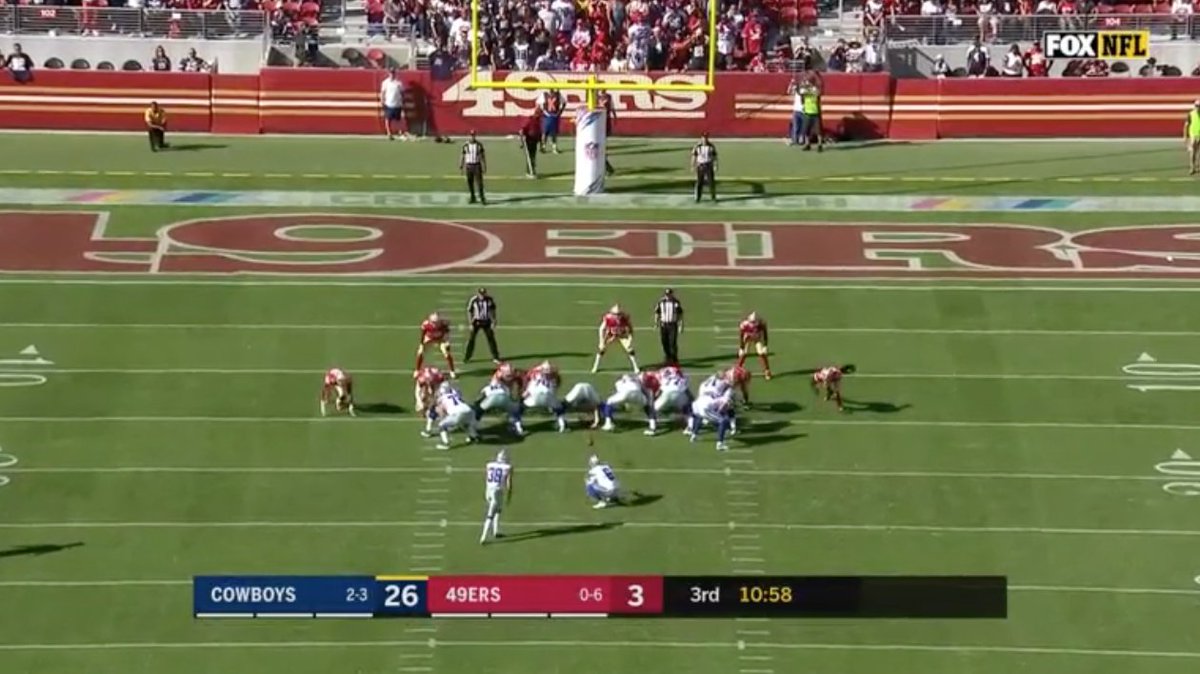 dallascowboys's tweet photo. Watch Jeff Heath's three point after touchdown attempts from #DALvsSF.

🎥 https://t.co/FVRlww11hm https://t.co/wp8p4PnlYc