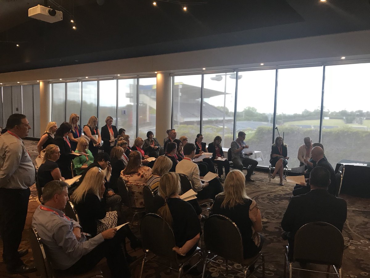 loukaparry's tweet photo. 200 amazing school leaders sharing their best ideas for driving collective efficacy and impact in schools @NSWEducation @dizdarm #educhange https://t.co/Z4EDtWwtFi