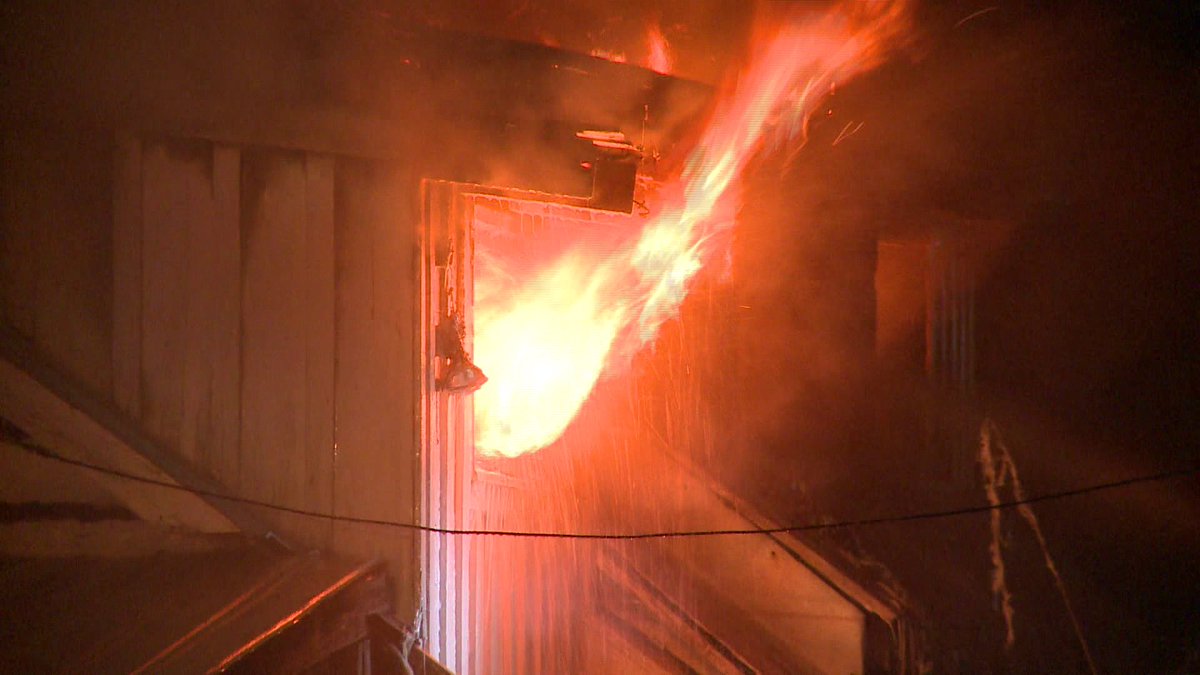 BREAKING Flames from Colonial Heights house fire shoot 30 feet into