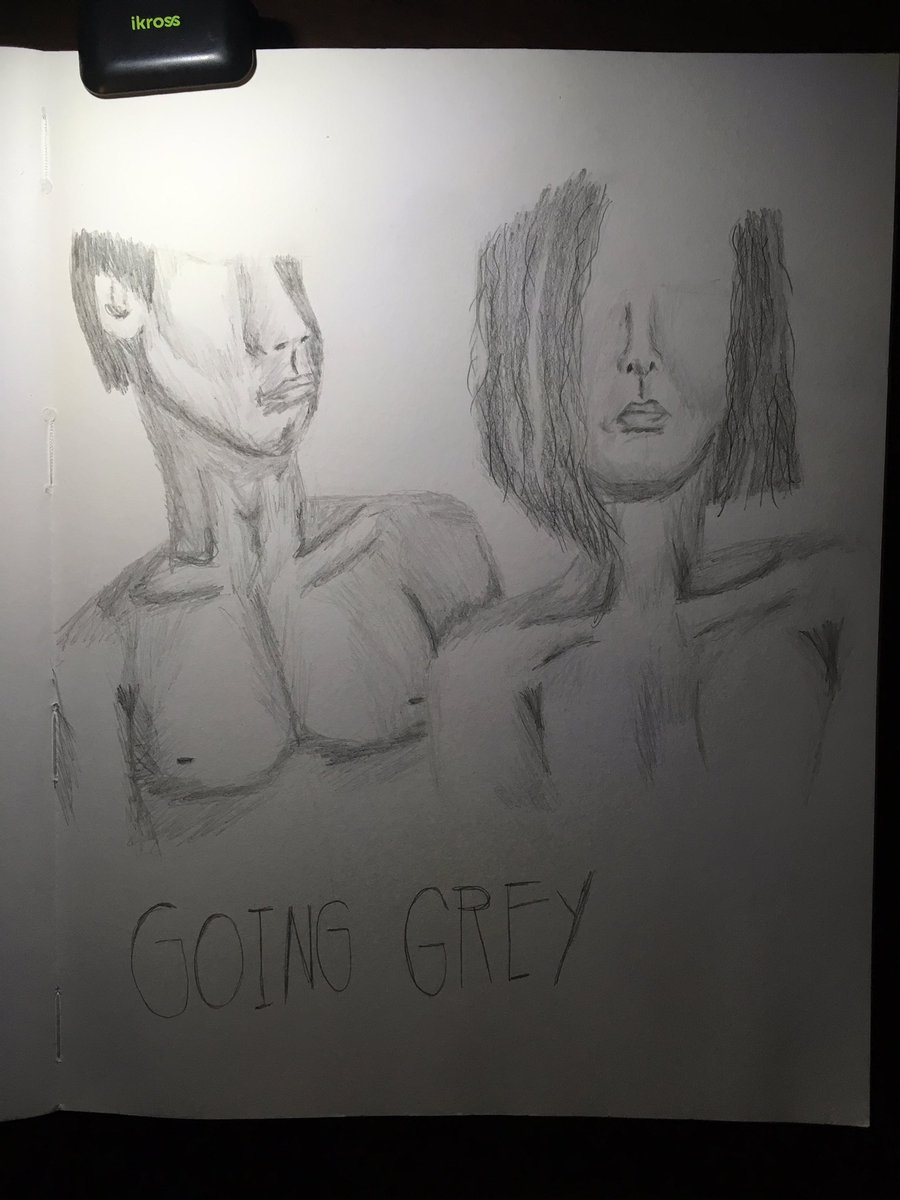 The Front Bottoms - Going Grey (Half of this drawing is good.)