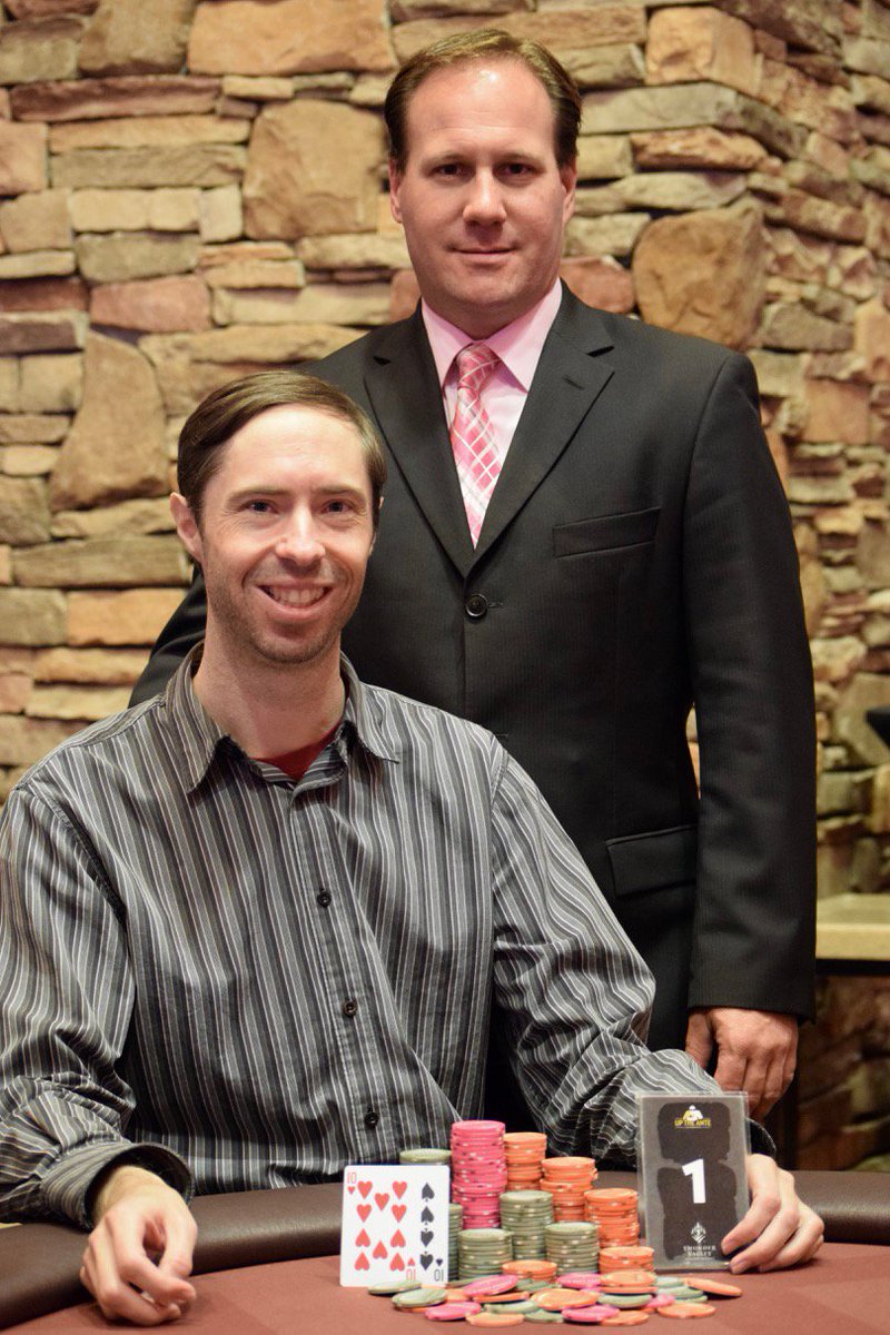 TVPokerRoom's tweet photo. Happy Birthday, Jaime Haletky, you’re the 2017 @anteupmagazine #NorCalClassic Main Event Champ
https://t.co/Frf6UcLlsr https://t.co/NMzIm2UShX