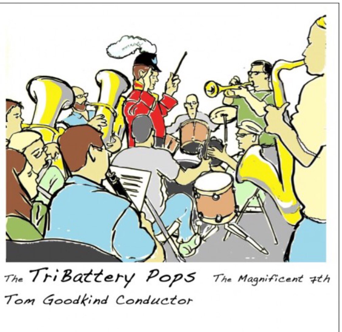 TriBatteryPops's tweet photo. Our scotch artist for our Magnificant 7 album - Liz Williams Sunday Morning - Courtroom illustrators https://t.co/iR4qkD39FS https://t.co/etkWEsul18