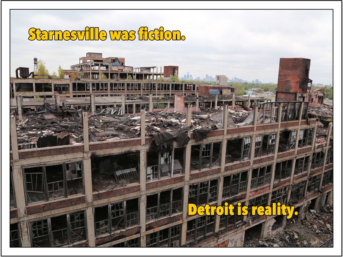 aynrandfan's tweet photo. #Starnesville was fiction. #Detroit is reality. https://t.co/MJX1Rbgued