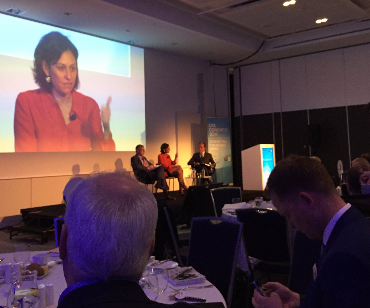 Laura2842's tweet photo. So great to see so much passion from Marianne Abib-Pech at the #CPACongress lunch. Her advice... choose to differentiate over competing https://t.co/hXDRthHJHo