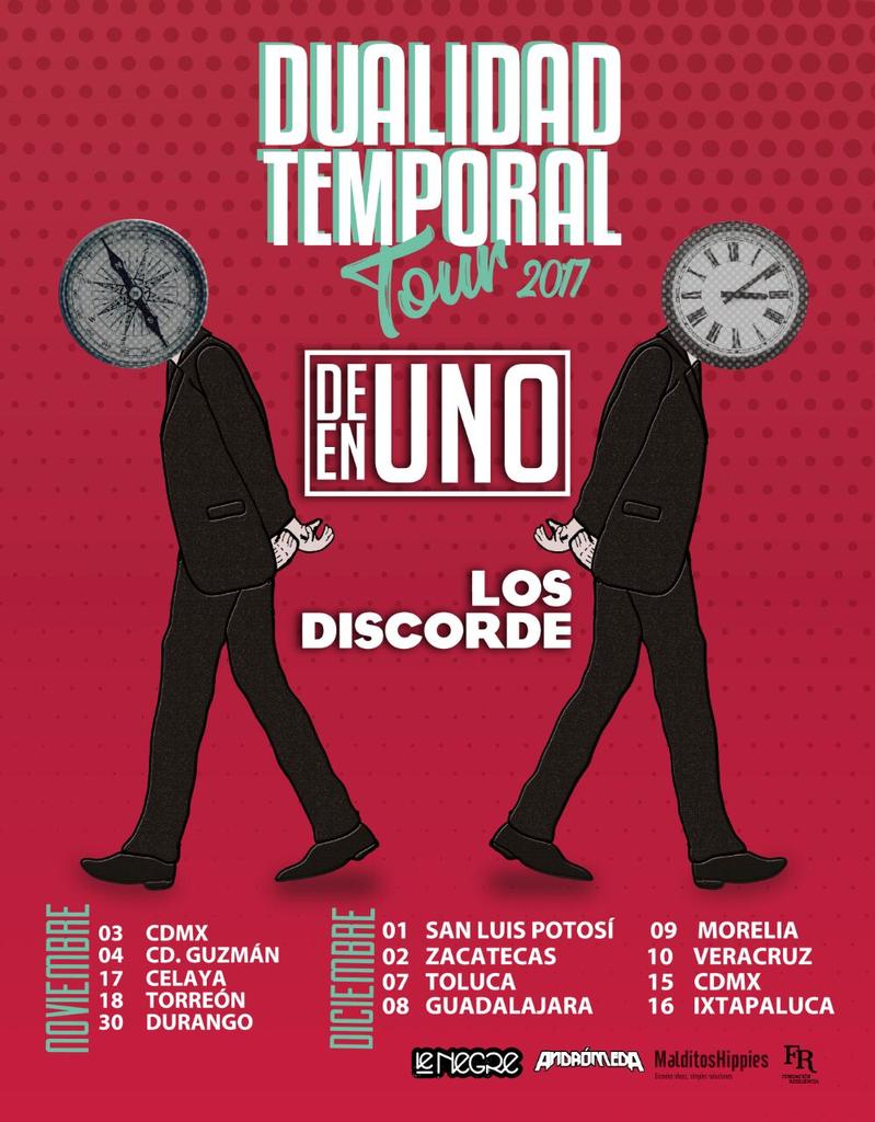 ¡Familia, nos da un enorme placer presentarles el #DualidadTemporalTour junto a nuestros hermanos <a href="/deunoenunomx/">DeUnoEnUno</a> ⚡💜⚡