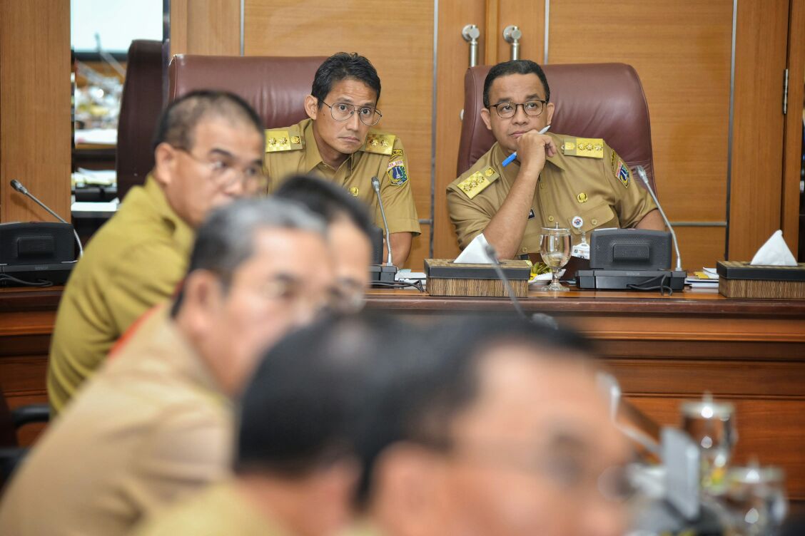aniesbaswedan's tweet photo. Selamat pagi, Teman2. Pagi ini dimulai dengan Rapat Pimpinan pertama bersama jajaran OPD Pemprov @DKIJakarta. https://t.co/3z5ChuABNG