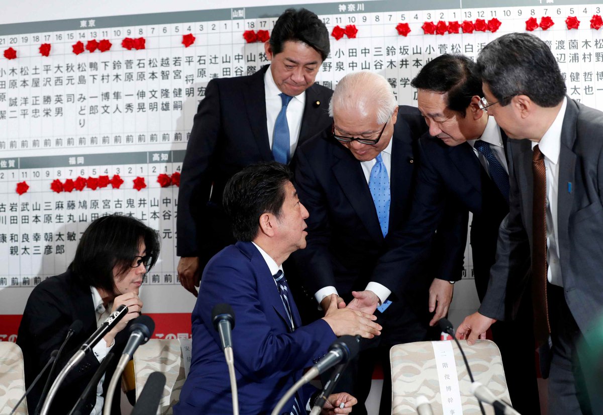 CGTNOfficial's tweet photo. Abe to push reform of #Japan’s pacifist constitution after election win https://t.co/Kj3mTKyQqE https://t.co/espRyDH67T