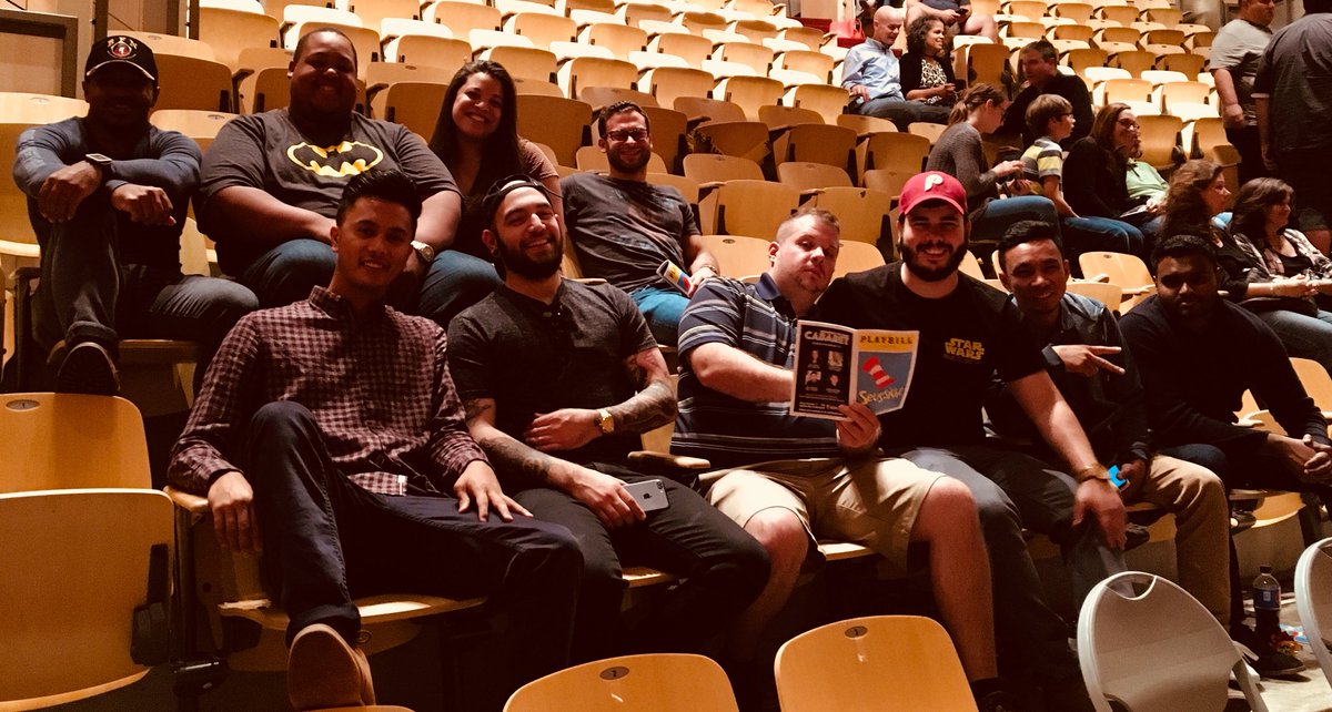 JC_PowerHRG's tweet photo. Arrived early to support our boy @BrianBeloff in his role in Seussical. Another year, another play. I admire his passion for the stage. https://t.co/vdcxDDCKsc