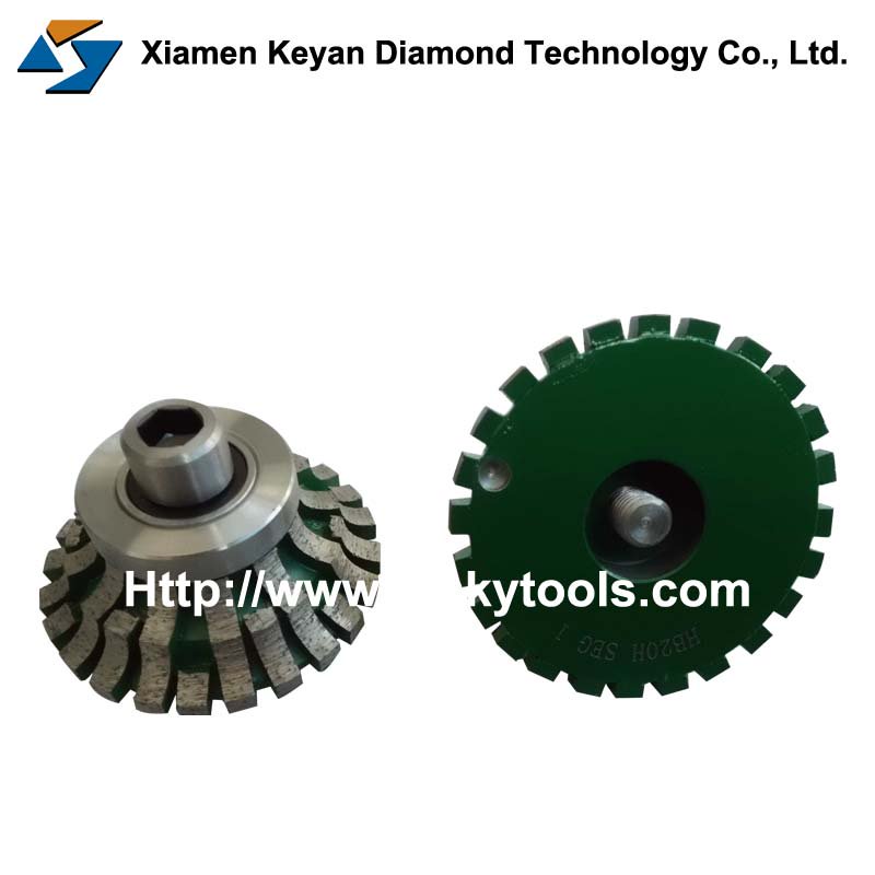 HB shaped stone edge grinding wheel.