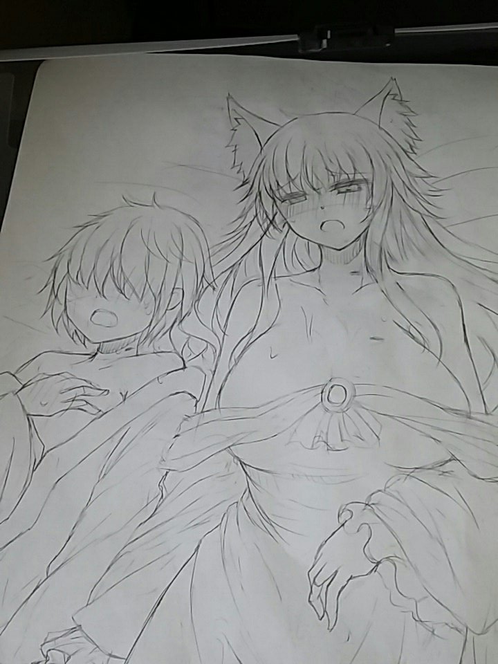 今回荒野さんからもらった生下書き影狼ちゃん!やばいぃぃぃ 
