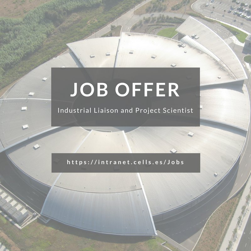 ALBAsynchrotron's tweet photo. #JobOffer #OfertaTrabajo #OfertaFeina
#SincrotróALBA #SincrotrónALBA #ALBAsynchrotron
https://t.co/ngeawtwoFx https://t.co/UIhCWcKPzV