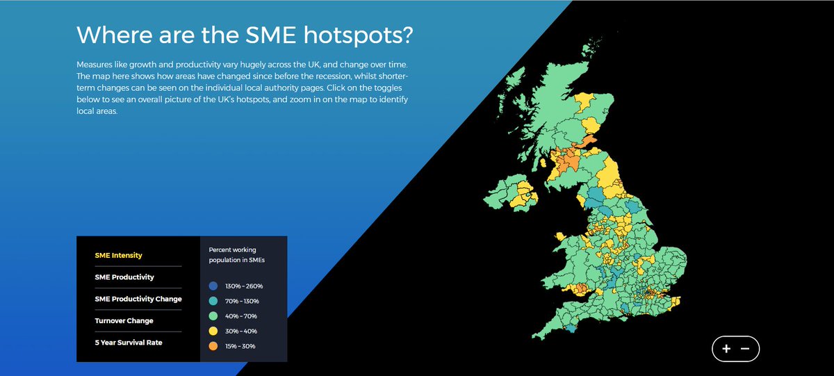 nesta_uk's tweet photo. We've published a new report &amp; website mapping UK SMEs with @sageuk https://t.co/Q38xpOFLws #stateofsmallbiz https://t.co/5zu6eYp3yd