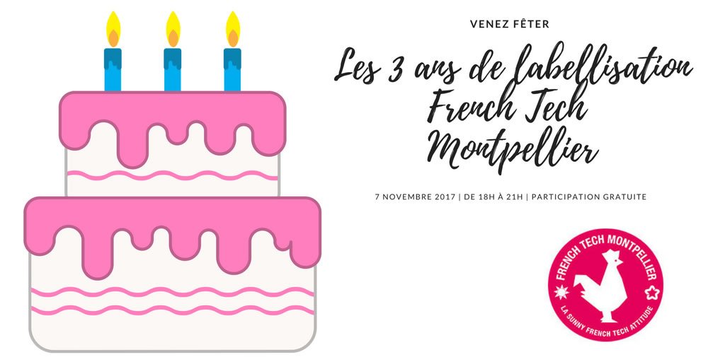 vjrtuasfndn's tweet photo. Le Rendez-vous à ne pas louper en novembre !! 
Venez fêter les 3 ans de la labellisation FrenchTech de Montpellier 🎂🕯️🎉 https://t.co/P785mvX1Iv