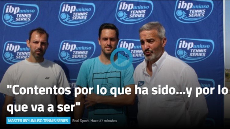 IBPTenis's tweet photo. #RichyVillacorta &amp; @PedroSalas declaraciones #Masters @ciudadraqueta @spaintenis @fedetenismadrid  https://t.co/blWmSxhmW8 https://t.co/Faoo2PV8r7