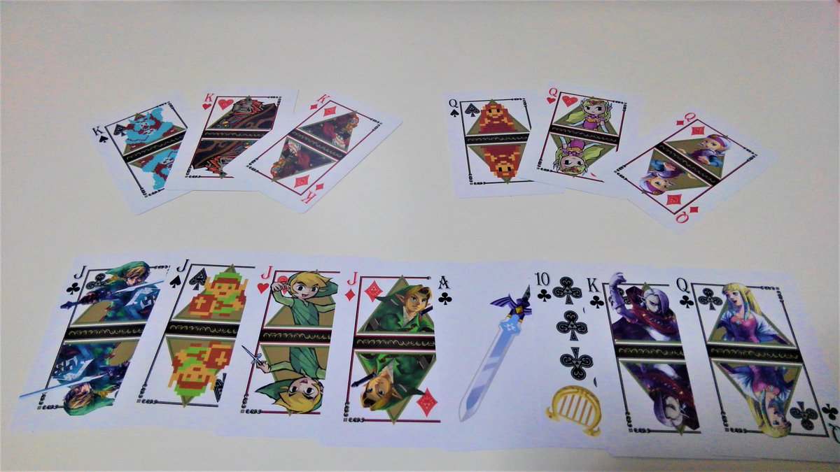 トランプを使い分けてゲームにフレーバーを加えるというツイートが