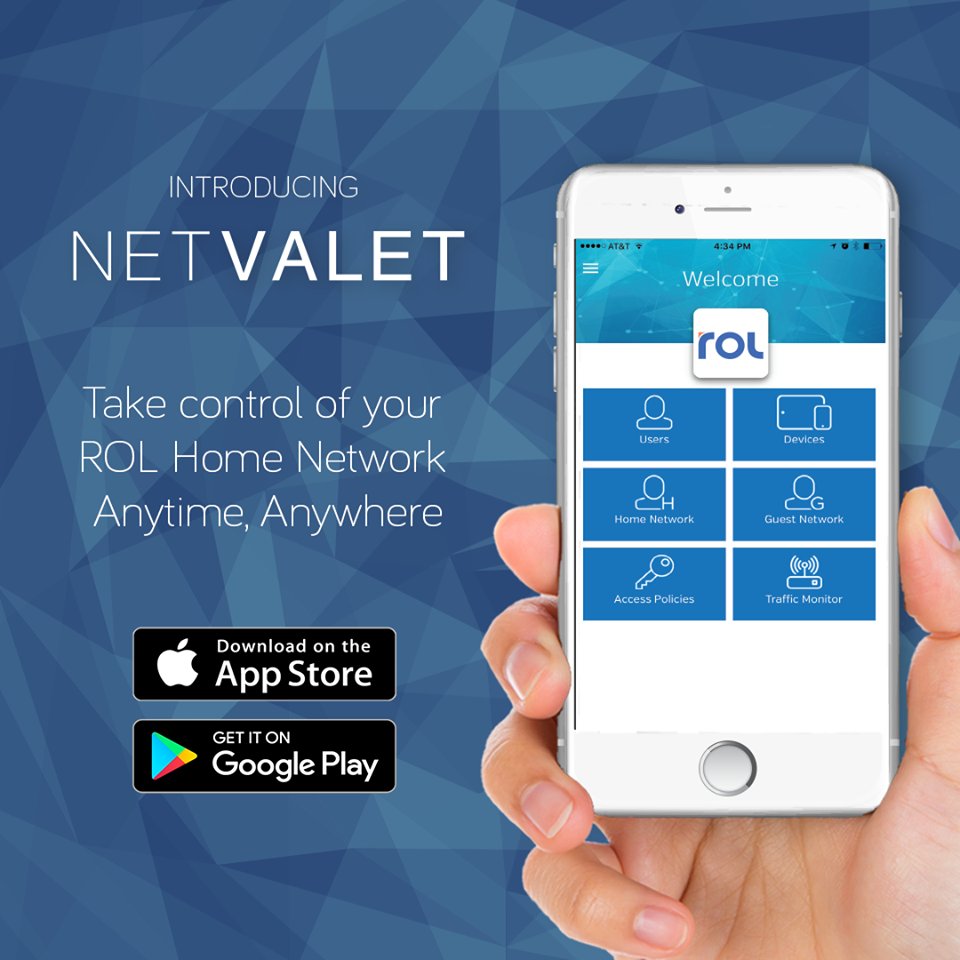 ROLMaldives's tweet photo. Introducing #Netvalet mobile app! Manage your #ROL home Wi-Fi - anytime, anywhere! Visit https://t.co/sqLTR2ZGBH #dhivehingenetwork https://t.co/Kr0CdmiUXp