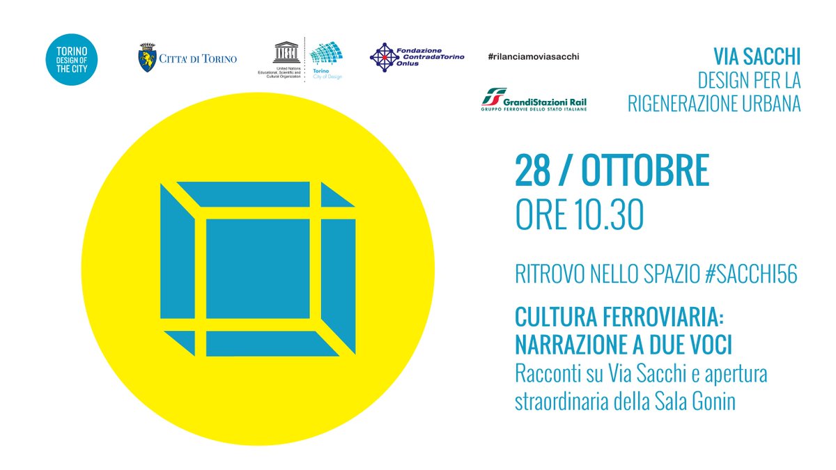 ContradaTorino's tweet photo. Sabato 28 Ottobre|ore 10.30 CULTURA FERROVIARIA:narrazione a due voci. Apertura straordinaria della Sala Gonin! E' necessario accreditarsi! https://t.co/OrdQL98JSy