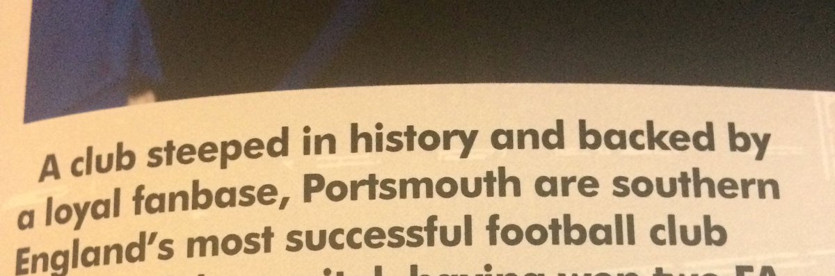 jimbopowers91's tweet photo. A quick quote from the Blackburn program to lighten people's Monday #Pompey https://t.co/KFoLXiX8Rx