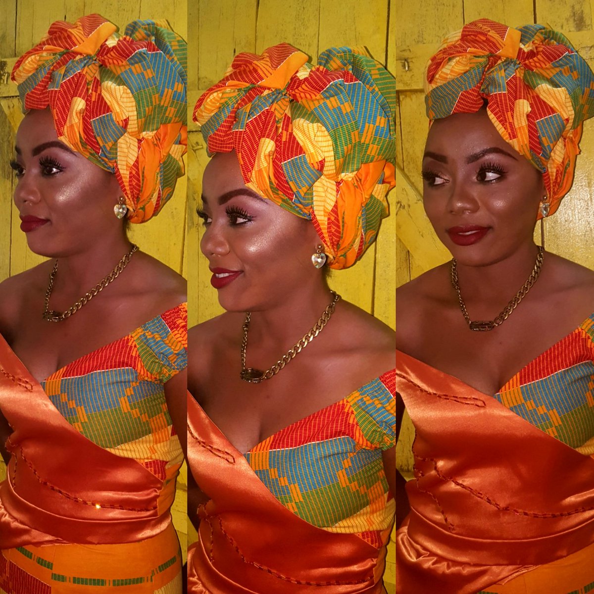 florexkengne's tweet photo. Beautiful bride #makeup and #headwrap  by me😊 #rexiacaps. #nightlook #weddingmakeup #belleenturban #weddingseason https://t.co/AfTPoQSRxS