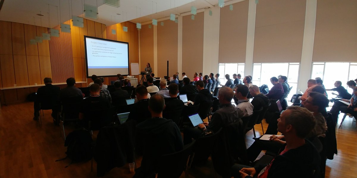 ocfortooling's tweet photo. The IoT Working Group Meeting has a packed house! #EclipseCon https://t.co/Qn2K9BB0EI
