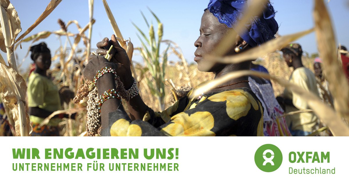 AndreasBayer's tweet photo. Wir unterstützen im Rahmen des von Oxfam-Netzwerks  "Unternehmer für Unternehmer" Startups und Kleinunternehmer in Afrika und Asien. https://t.co/XVqDJ4JXk2
