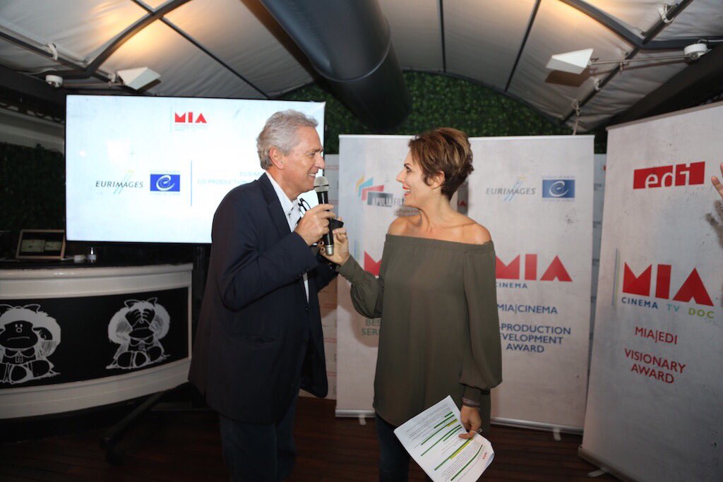MIAmarket_Rome's tweet photo. Highlights from last night's #MIAMarket2017 Award Ceremony - with @RutelliTweet #MatchingExcellence
#Cinema #TV #DOC
#market #audiovisual https://t.co/XTfvA9trQd