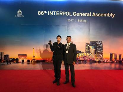 _ZenithTech's tweet photo. Russel Hammad, CE0 #ZenithTechnologies attends the 86th Interpol General Assembly-the world’s premier law enforcement forum held in Beijing https://t.co/LmMvW61ArM