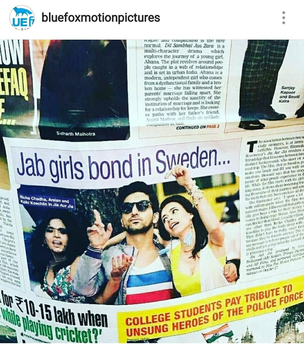 BlueFoxMP's tweet image. #bombaytimes #radiomirchi #Promotion 
@JiaAurJiaFilm 
@RichaChadha 
@ArslanGoni 
@kalkikanmani 
@HowardRosemeyer