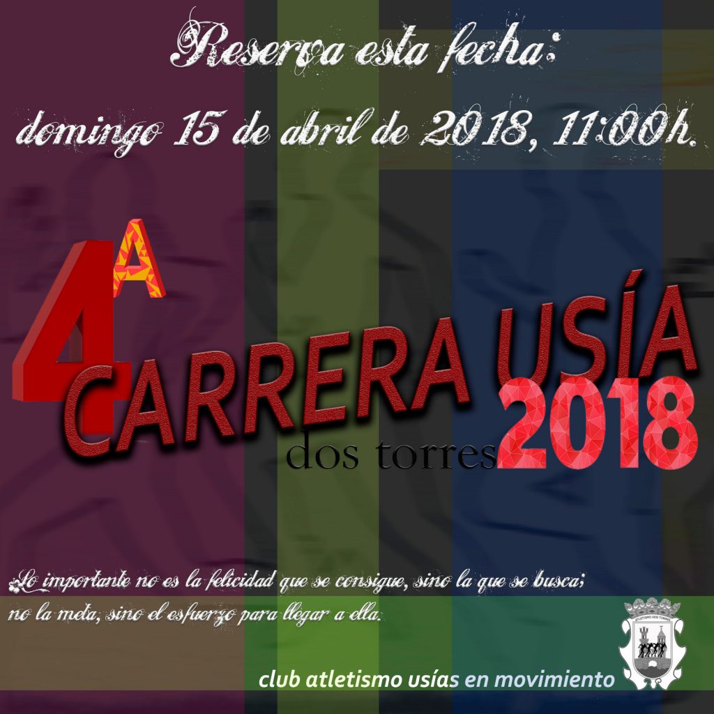 AtletismoDos's tweet photo. IV CARRERA USÍA - https://t.co/GEEBcMcuk3 https://t.co/l2UJosCZ9q