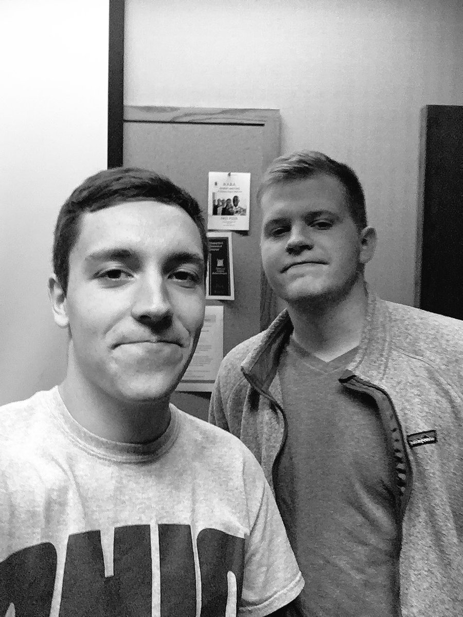 massnider's tweet photo. The faces we made after successfully working with a 280,000+ row excel document for AITP’s consulting project at OU. https://t.co/C2MbY4sgc9