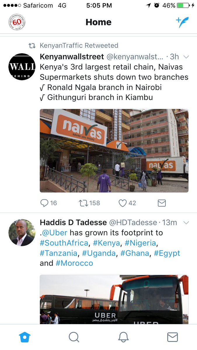 daktari1's tweet photo. These headlines speak volumes on the state of the Kenyan economy. How do we create jobs to enjoy the #demographicdividend? https://t.co/xZ0RIiMu6e
