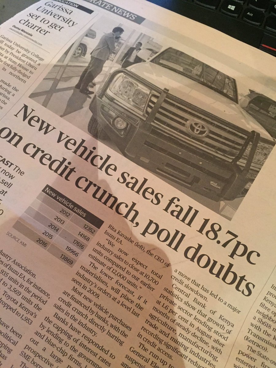 daktari1's tweet photo. These headlines speak volumes on the state of the Kenyan economy. How do we create jobs to enjoy the #demographicdividend? https://t.co/xZ0RIiMu6e