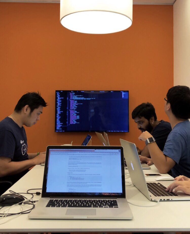 poihierro's tweet photo. and we’re on! the lone #expediaeng team from Singapore #bexglobal #hackathon6.0 #lifeatexpedia https://t.co/bsXYo8CTAt