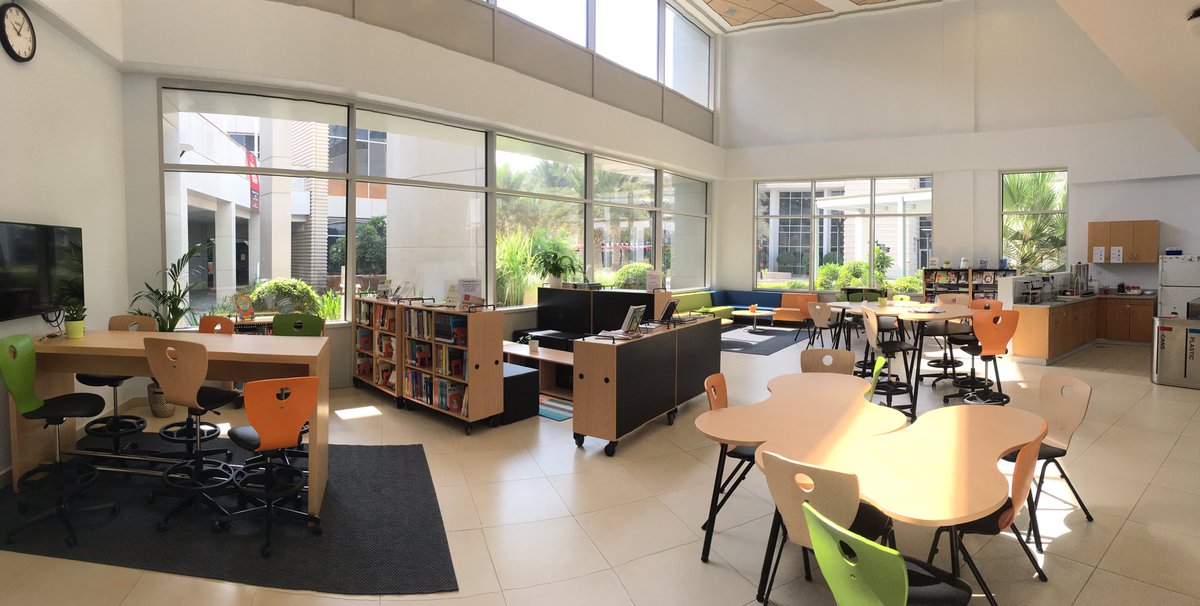 SybilHallcom's tweet image. Enjoying an Ethiopian coffee in our beautiful Professional Learning Lounge! @ASDubaiNews #spacesmatter