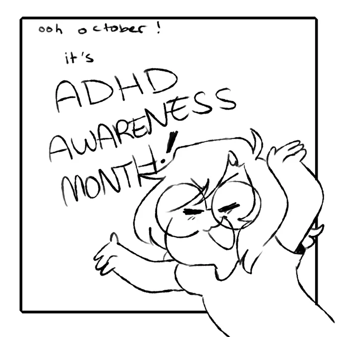 maybe another day ;;!
#adhdawarenessmonth 