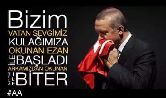 BİZİM VATAN SEVGİMİZ..........

#Cumhurbaşkanımız

#Başkomutanımız

#RTE

#RecepTayyipErdoğan 

#AA

#AbdullahAcıbadem