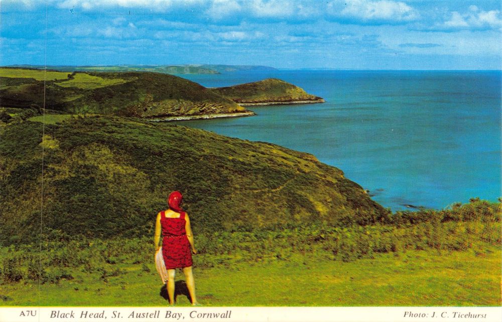 Threadfilament's tweet photo. #retweet #postcard Vintage Postcard CORNWALL Black Head, St. Austell Bay by H. Barton #A7U https://t.co/FxPOhqTDoF https://t.co/hhvsXpjmiH https://t.co/Iy4WXidQCr