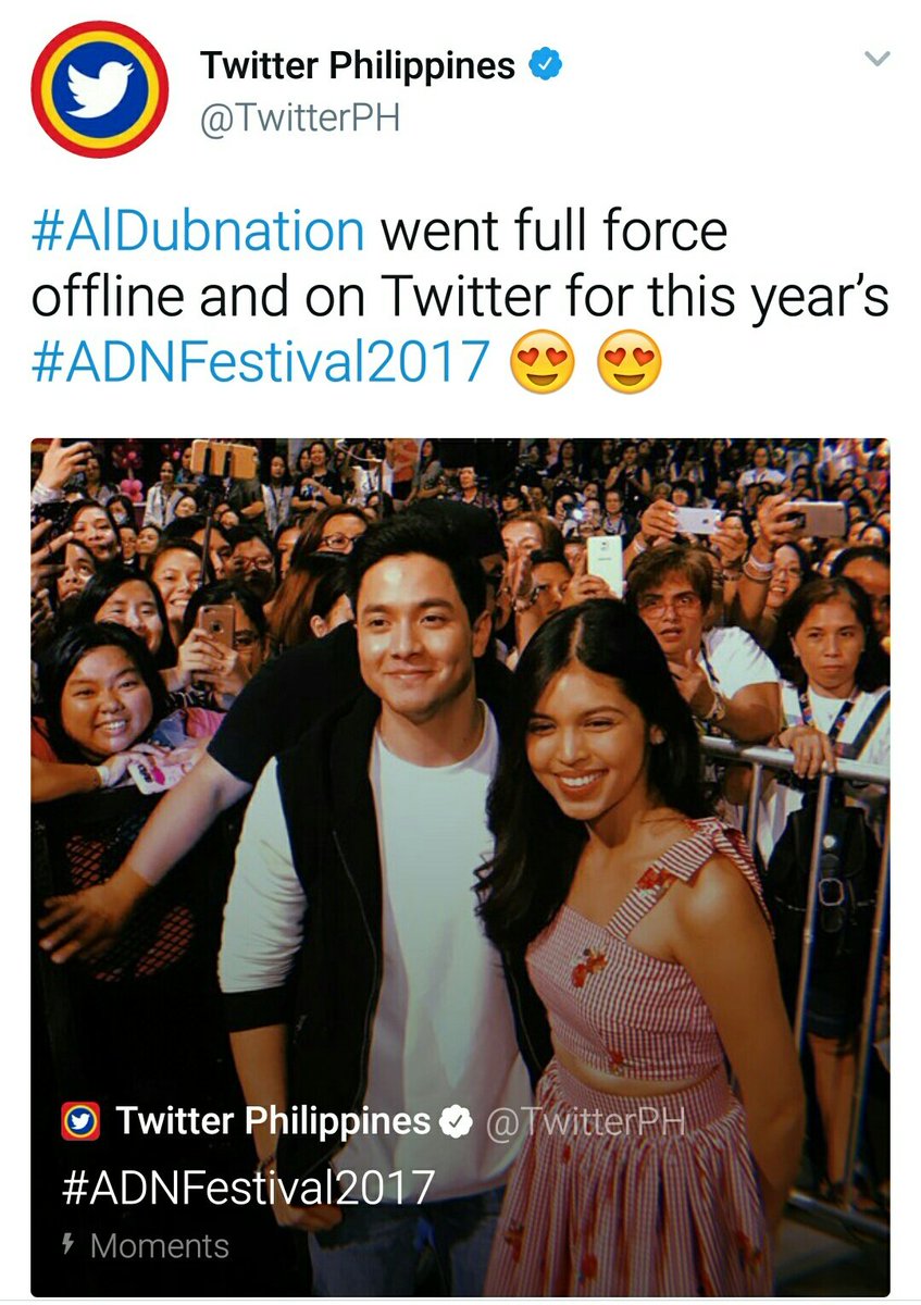 CindyHarvard's tweet photo. While the Brand X loves spreading Fake News here is a Super Legit good news coming from a verified @TwitterPH.
Hi bashers
#ALDUBSweetKiss https://t.co/kKHmhDeC9E