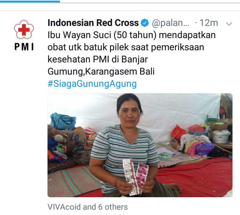 Maaf <a href="/palangmerah/">Indonesian Red Cross</a> apakah benar Ibu dalam foto ini mendapatkan obat jenis Antibiotik yaitu : Amoxicillin ?