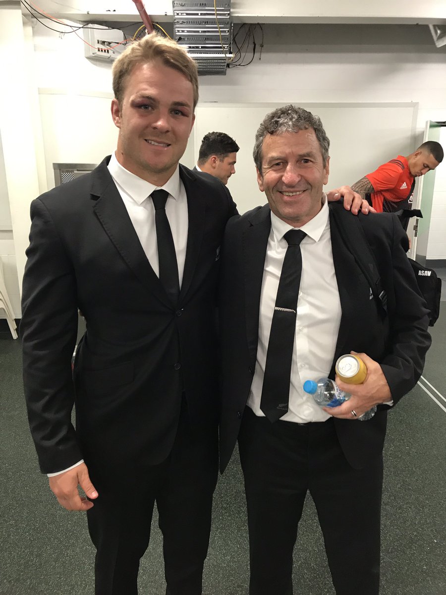 Honoured to play my 50th test and special to have it correlate with Smithy's last, a man who's had such a big influence on my career.