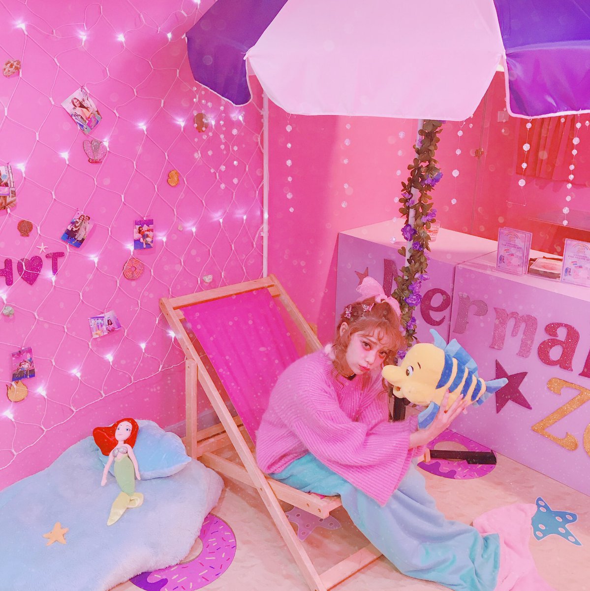 xoxo0614's tweet photo. 本当に来たかった #mermaidcastle にきた( ; ; )
だいすきなpink一色で感激。。
#バンコク #thailand https://t.co/46xWQ0Rmhu