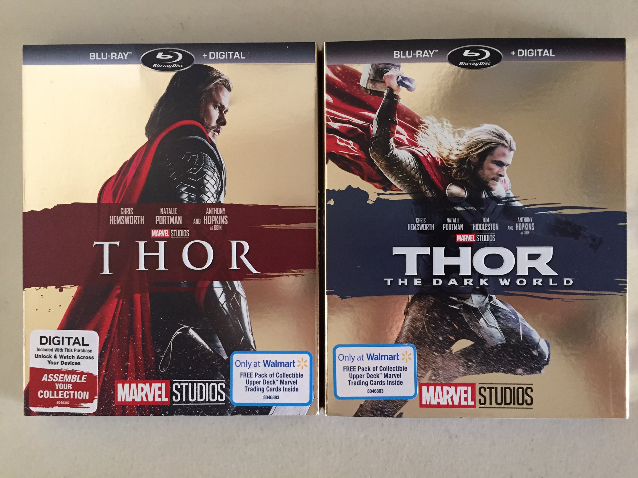 NEW UPPER DECK MARVEL TRADING CARDS 5 CARDS PER PACK WALMART EXCLUSIVE COMMEMORA 