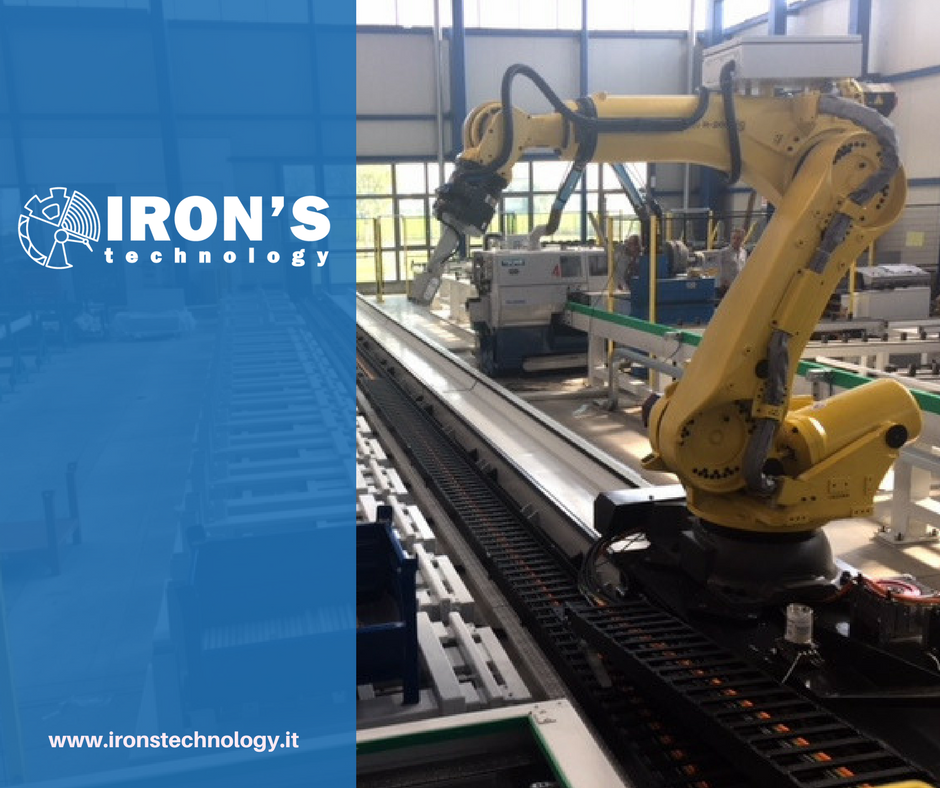 ironstechnology's tweet photo. Installazione isola robotizzata, con Robot Fanuc, per asservimento al taglio.
#fanuc #ironstechnology #robitcs #automation #work #cesena https://t.co/exGjP5VL8h