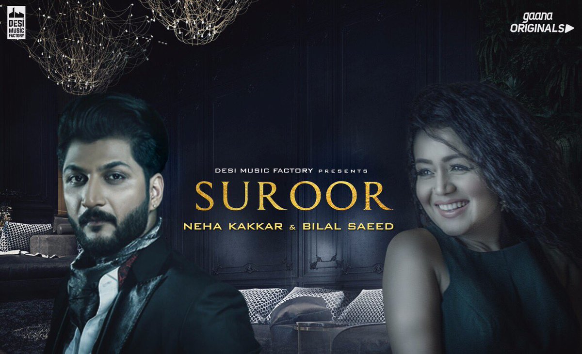 iAmNehaKakkar's tweet photo. Presenting you the First Look of My Next Single #Suroor ❤️ feat. @Bilalsaeedmusic 😎 @DesiMFactory @gaana #GaanaOriginals 🤘🏼 https://t.co/4QbEGeVM9u