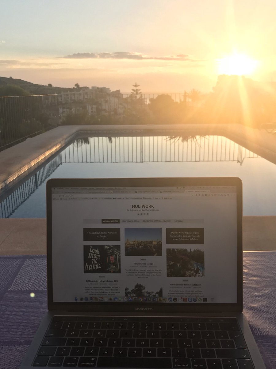 proudcommerce's tweet photo. So startet man gerne in die Arbeitswoche. 😎 #holiwork #alicante https://t.co/Kcqa28x5gD