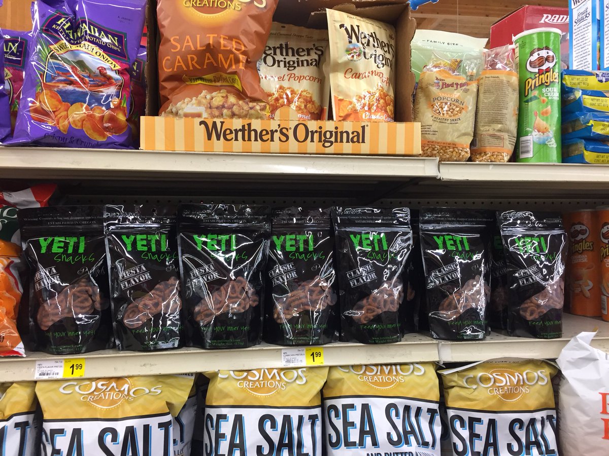 yeti_snacks's tweet photo. Find select varieties of Yeti Snacks at Bi-Mart for $1.99 https://t.co/jpS4IoYS4q