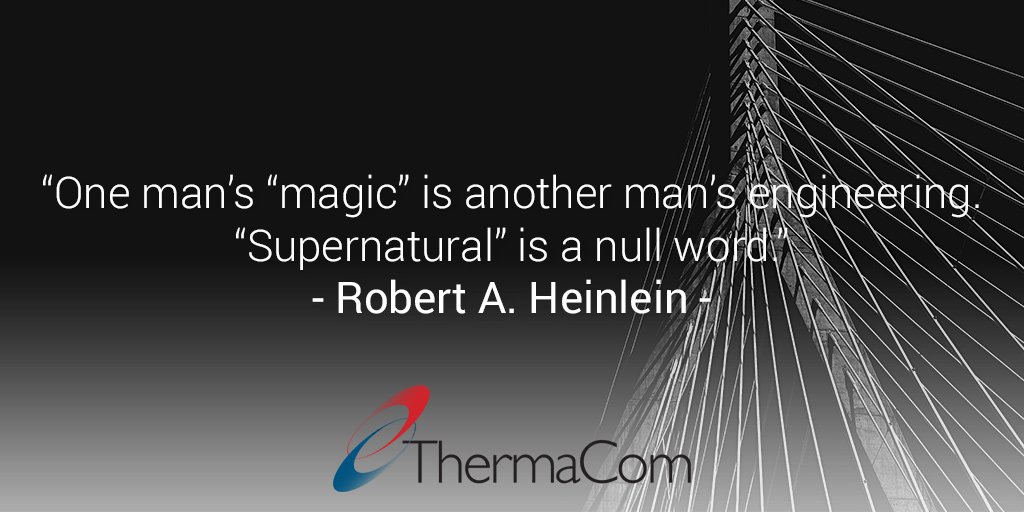 thermacom's tweet photo. #mondaymotivation #magic #supernatural #engineering https://t.co/iAwAoRzCNY