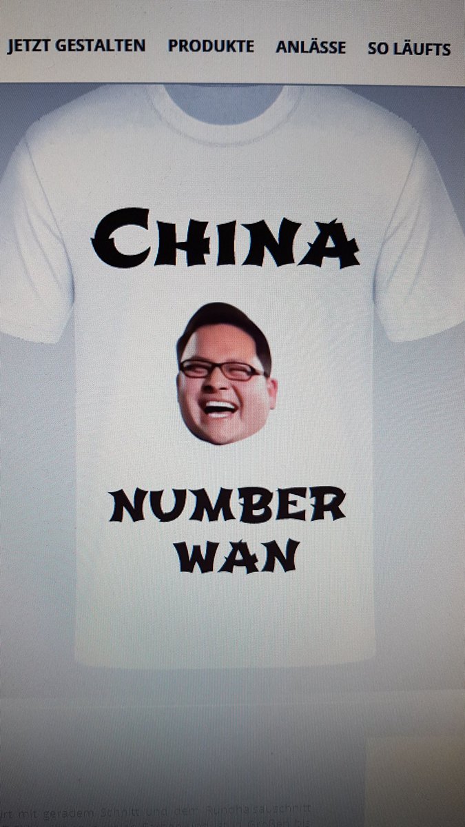 PoMsN1989's tweet photo. Shirts für die Dreamhack xD Kauft meinen Merch #chinanumberwan https://t.co/9MCQah9aUx