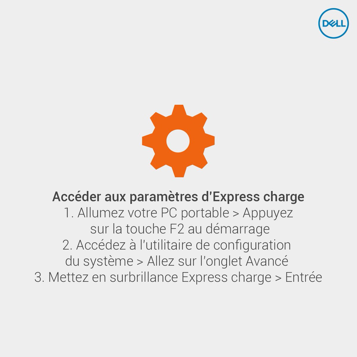 DellVousAide's tweet photo. Découvrez #ExpressCharge et son effet sur la charge de la #Batterie de votre PC portable 👇 https://t.co/GQKqJeFbXI